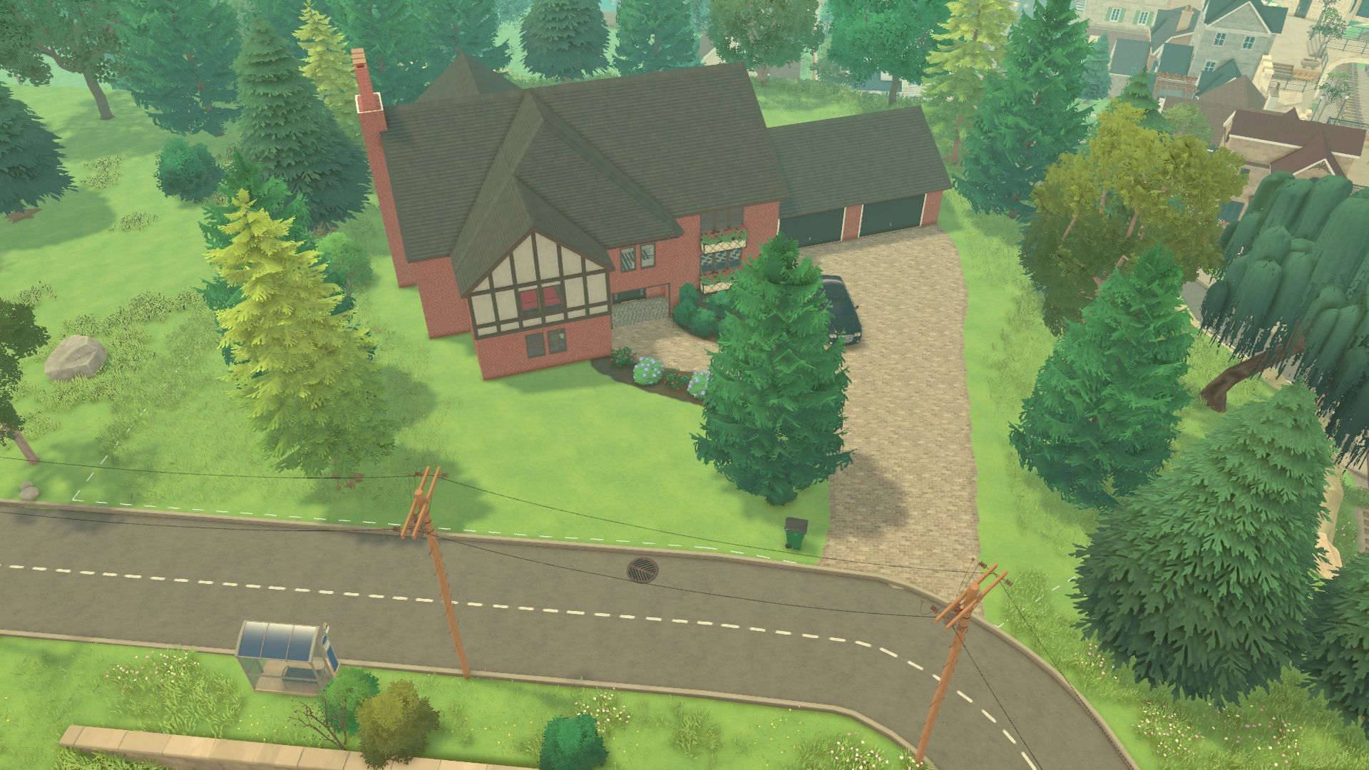 Cliffside Tudor Revival House image 4