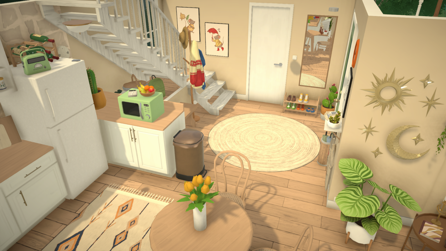 [FlaviaForesta] Light coloured little starter house image 18