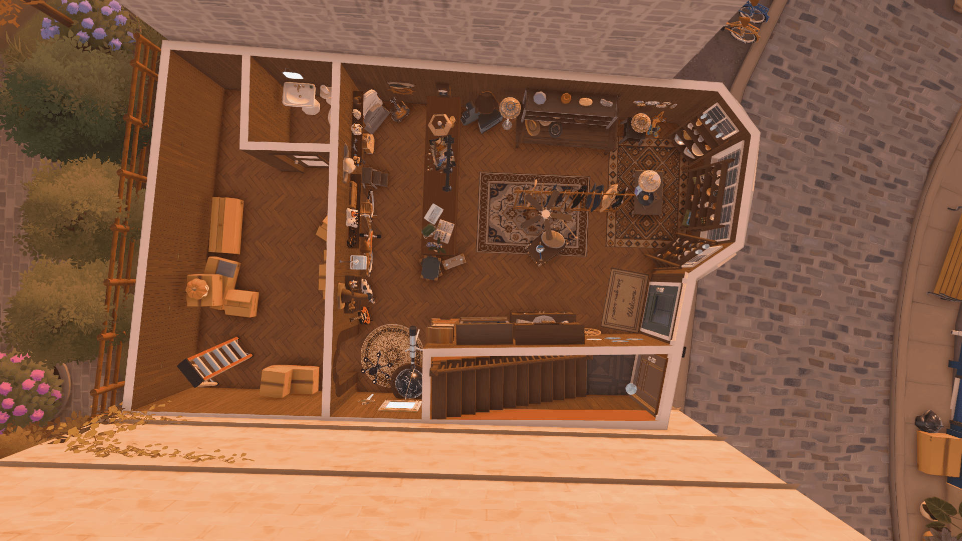 Antique shop with above apartment image 2