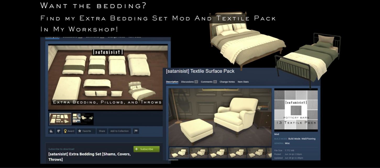 [satanisist] Sleigh Bed image 2