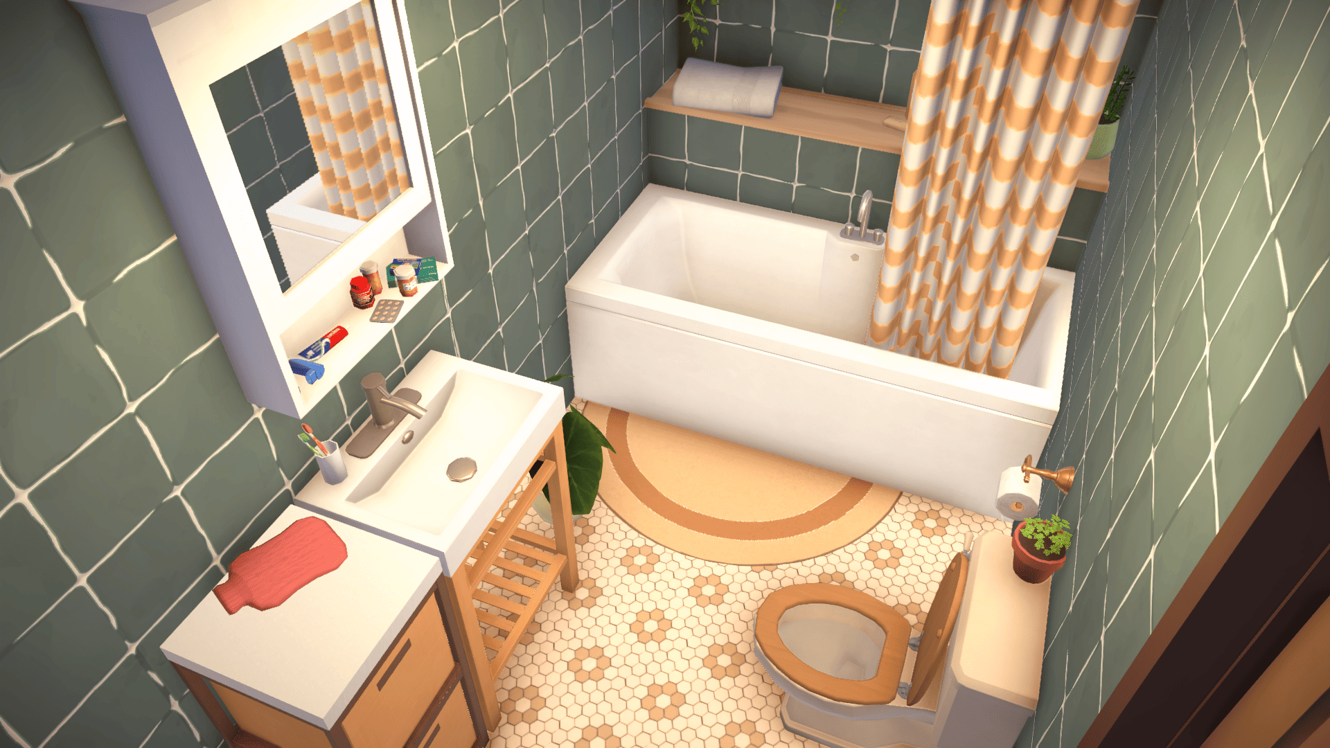 Corner Building with Apartment [pujipop ♡] image 13