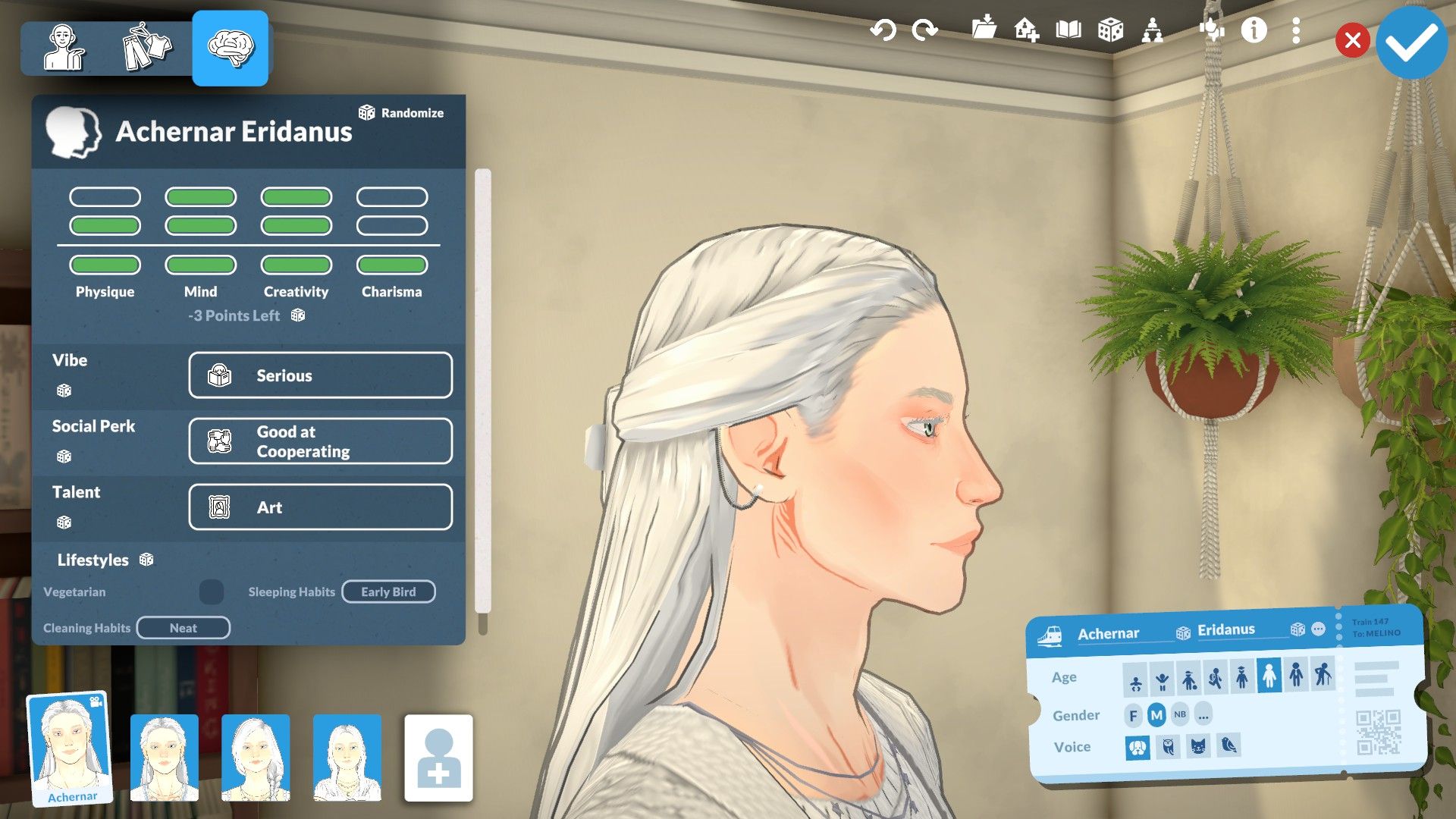 Base Moon Elf Family (No Mod) image 7