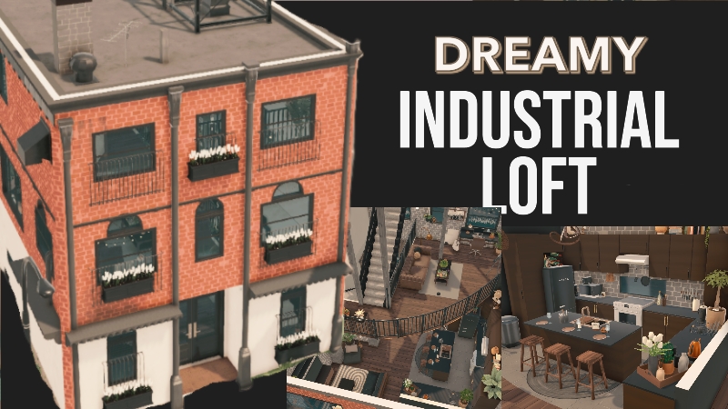 Dreamy Industrial Loft House image 1
