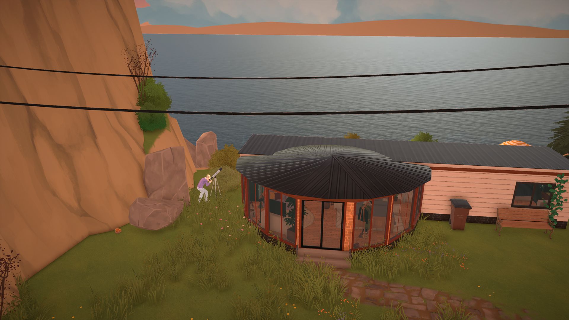 my first house with an almost circular wall image 3