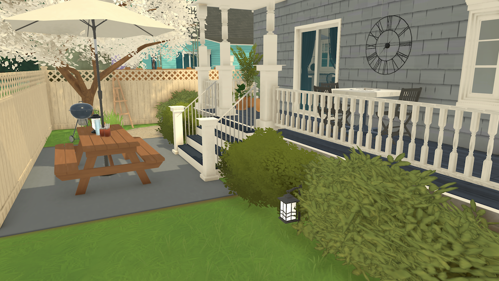 Small Blue Family Bungalow image 9