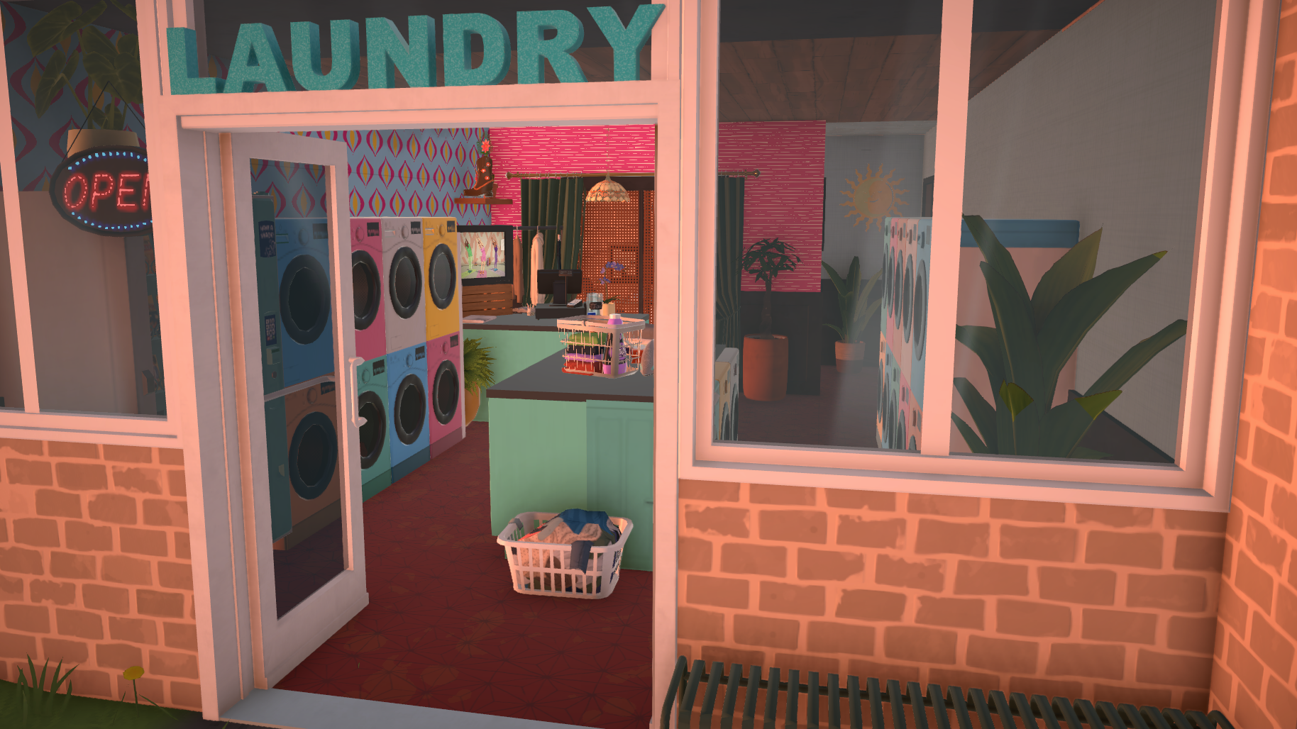 Laundromat and Apartment image 2