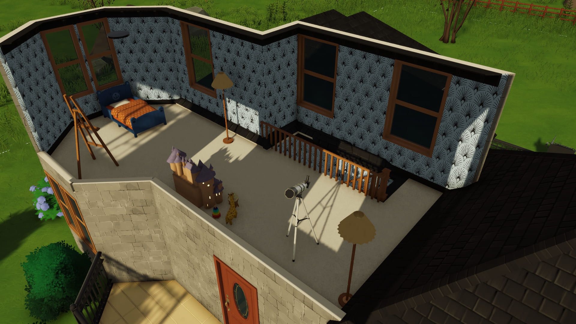 5 Sim Lane, Goth Manor [The Sims 1] image 2