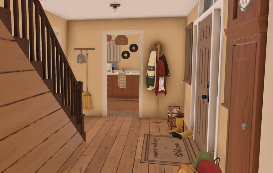 Pumpkin creamy-orange house image 4