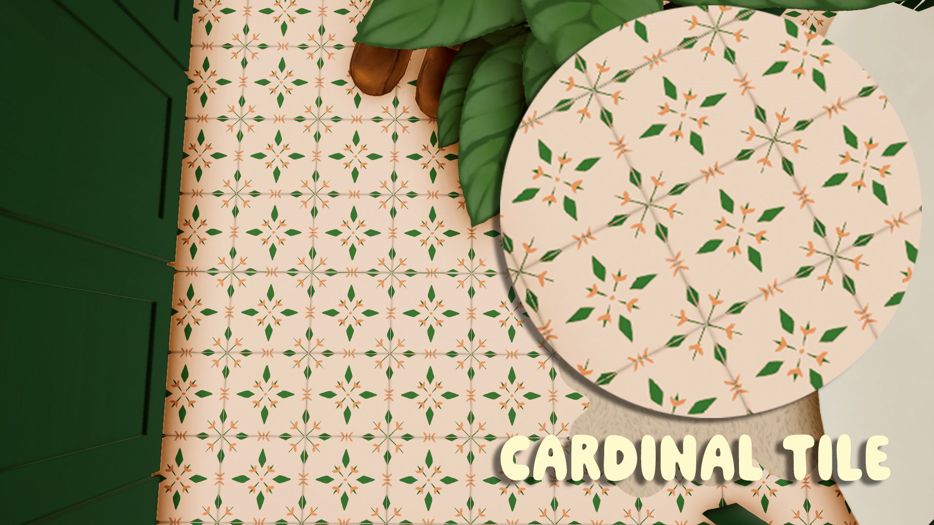 [MOSSY] Handpainted Tiles image 2