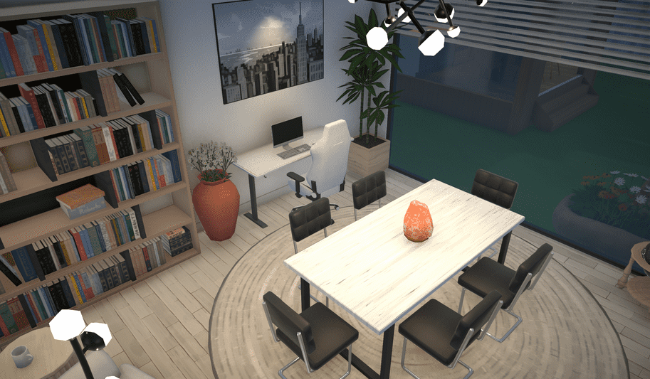 A luxury house with pool, 2 bedrooms, custom kitchen and cozy saloon image 3