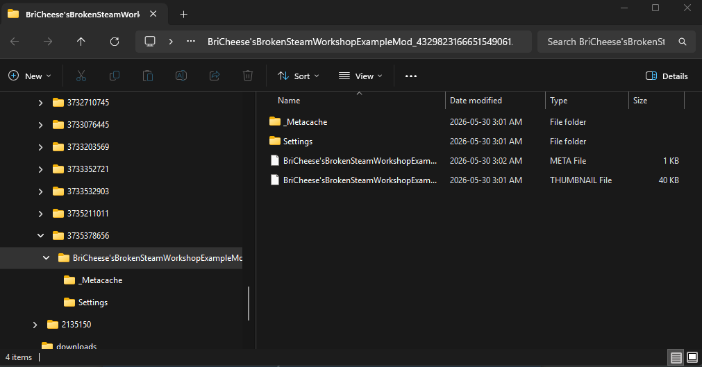 BriCheese's Broken Steam Workshop Example Mod image 3