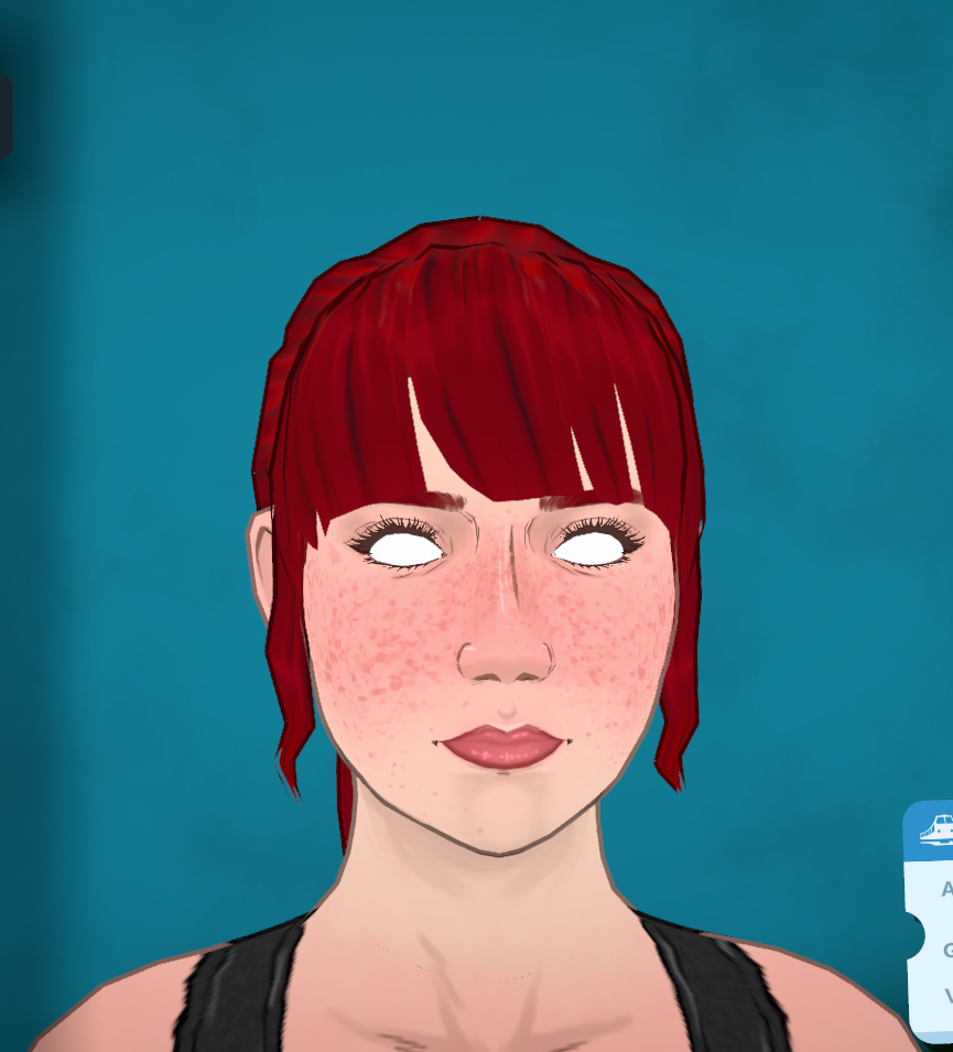 Solid color eye image 1