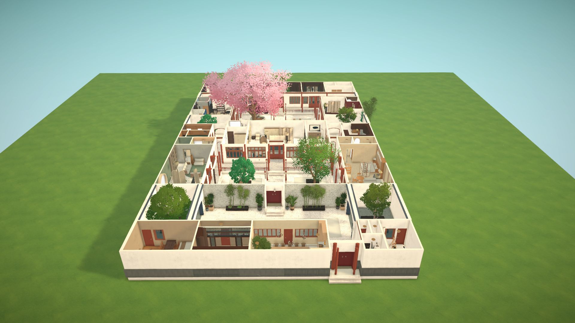 Grand Chinese Mansion - Traditional 3-courtyard Siheyuan image 2