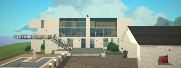 Lone Wolff Manor (The Sims 3) image 1