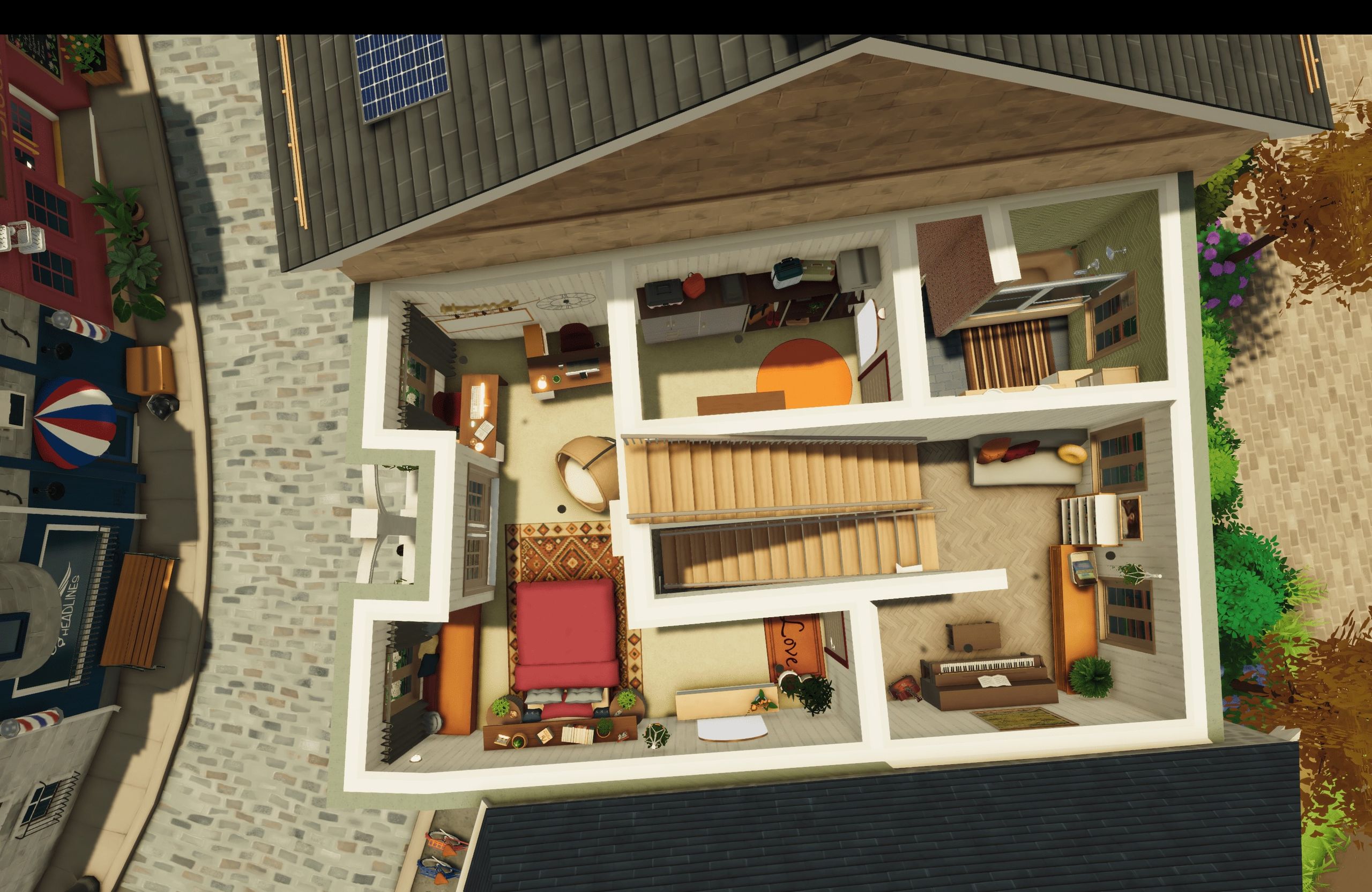 Urban Townhouse Asymmetric NY-Euro image 3
