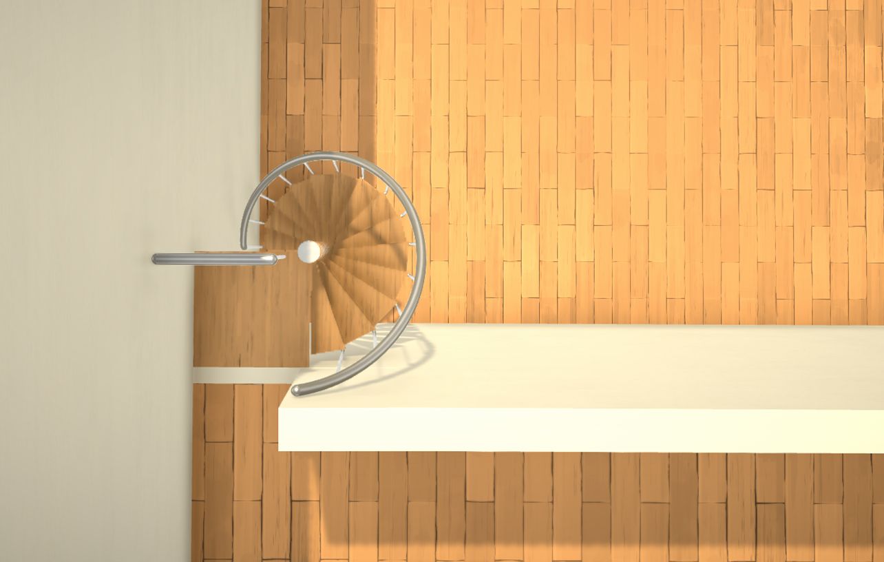 Compact Spiral Staircase image 6