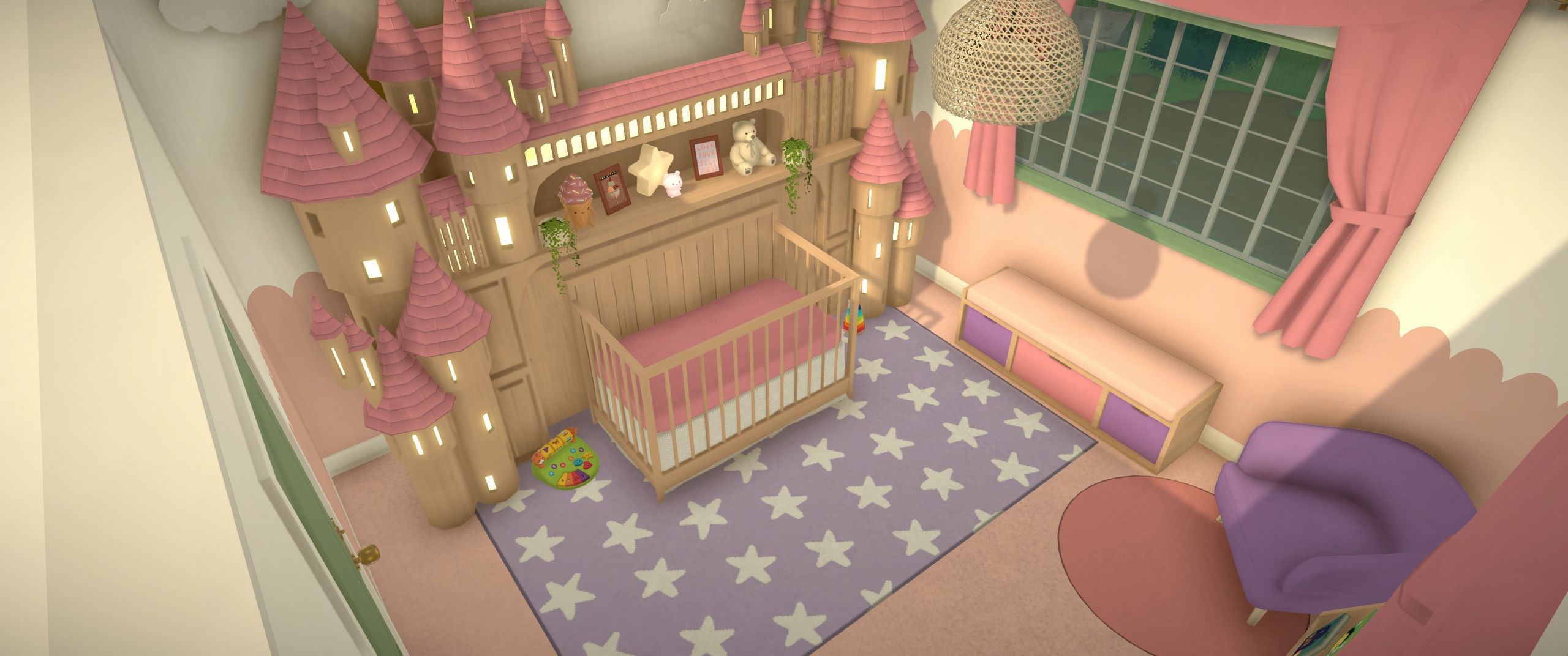 Pink- Green Dream House image 10