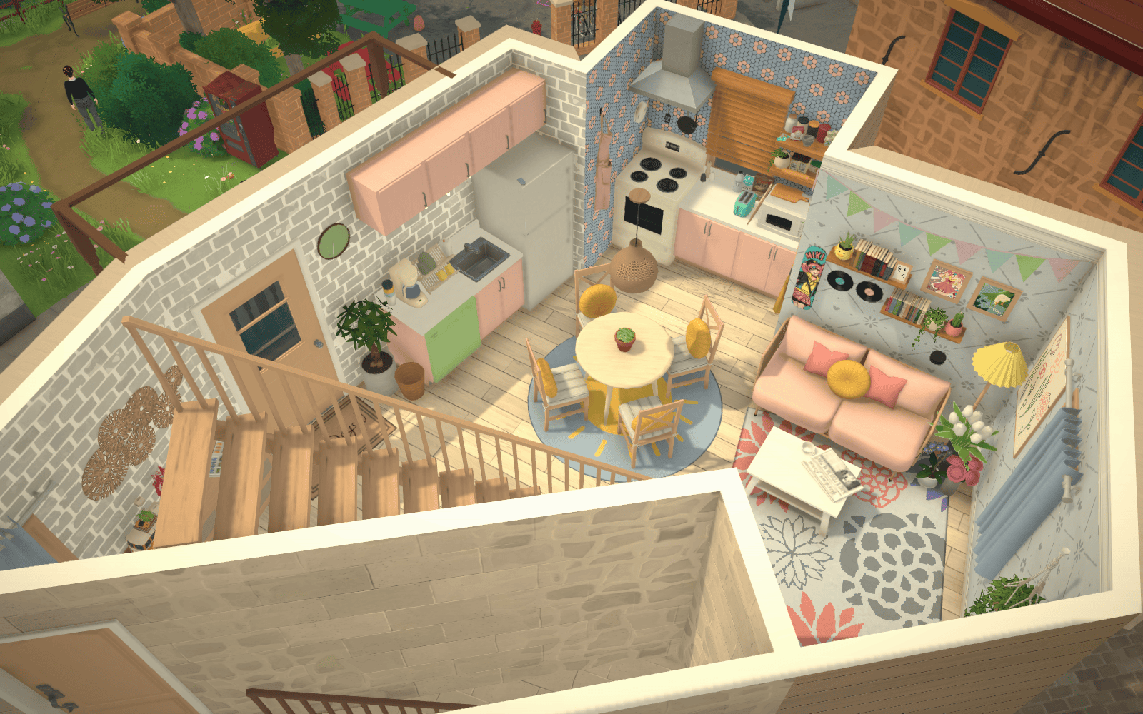 Cozy pinkish apartment image 4
