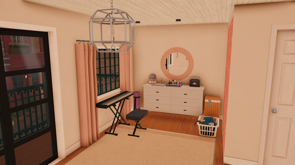 White and Pink Townhouse image 6