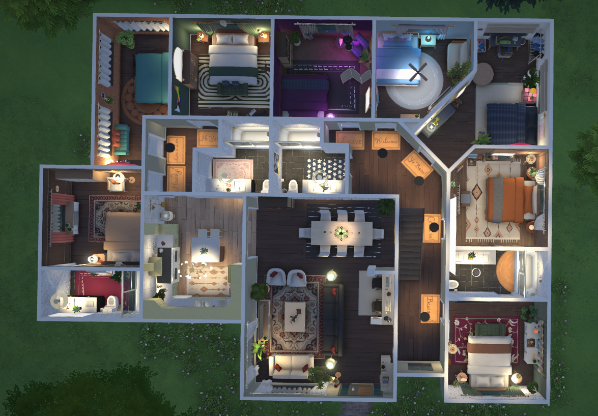 8 bedroom house w all hobbies image 1