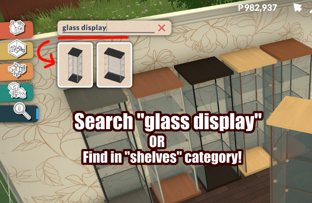 Glass Display Shelves [Ruto]✧ image 5