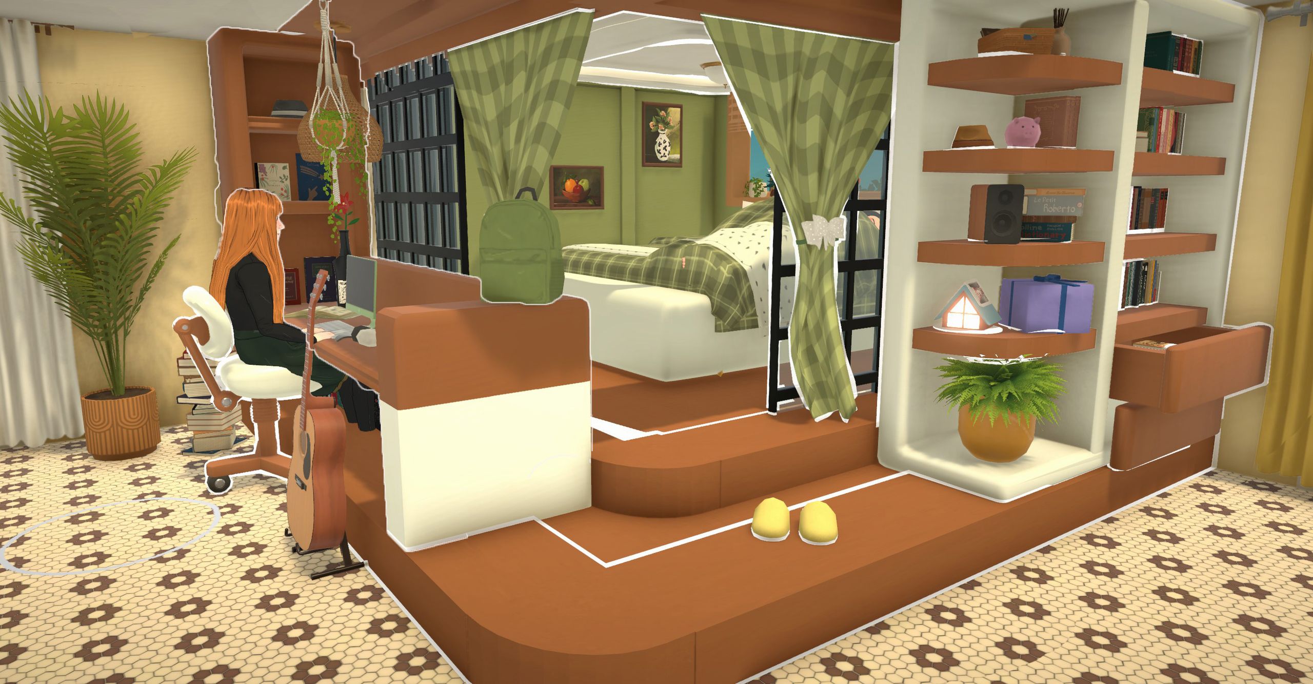 [Bear] Soft Alcove Bedroom Suite image 1