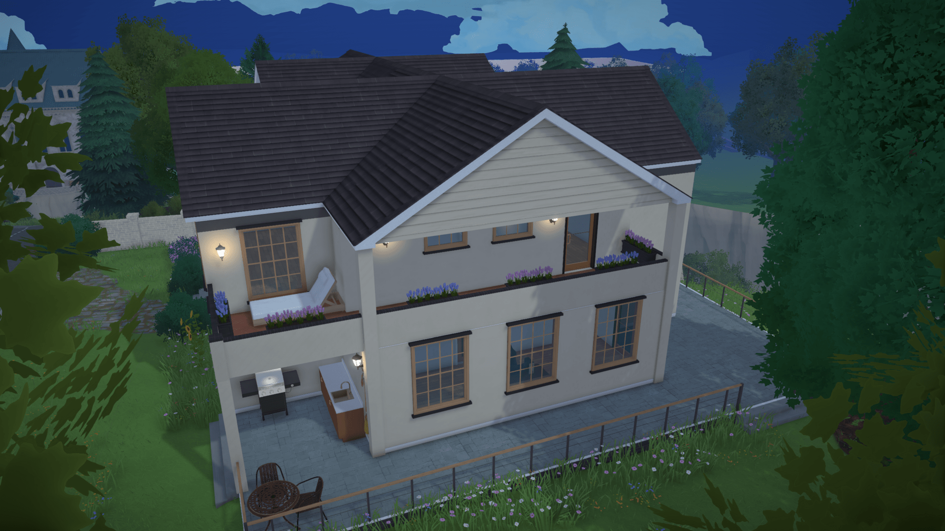 Cozy cliff house image 2