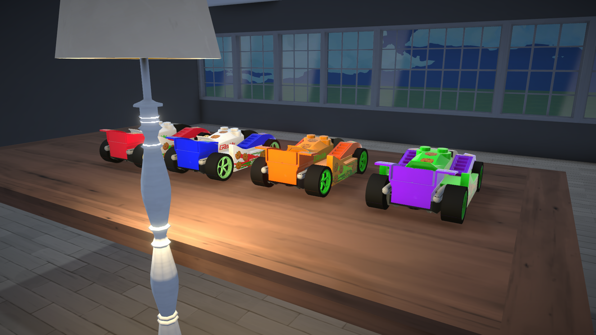 Deco Tiny Turbos car - Fire Swordtail collection image 6