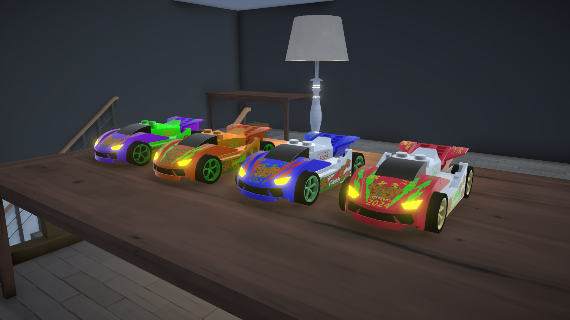 Deco Tiny Turbos car - Fire Swordtail collection image 5