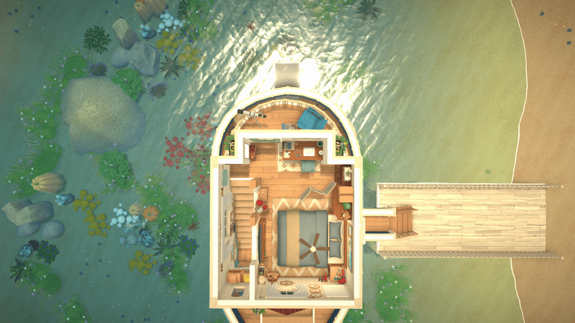 [NO MODS] Quaint Houseboat on Empty Terrain image 3