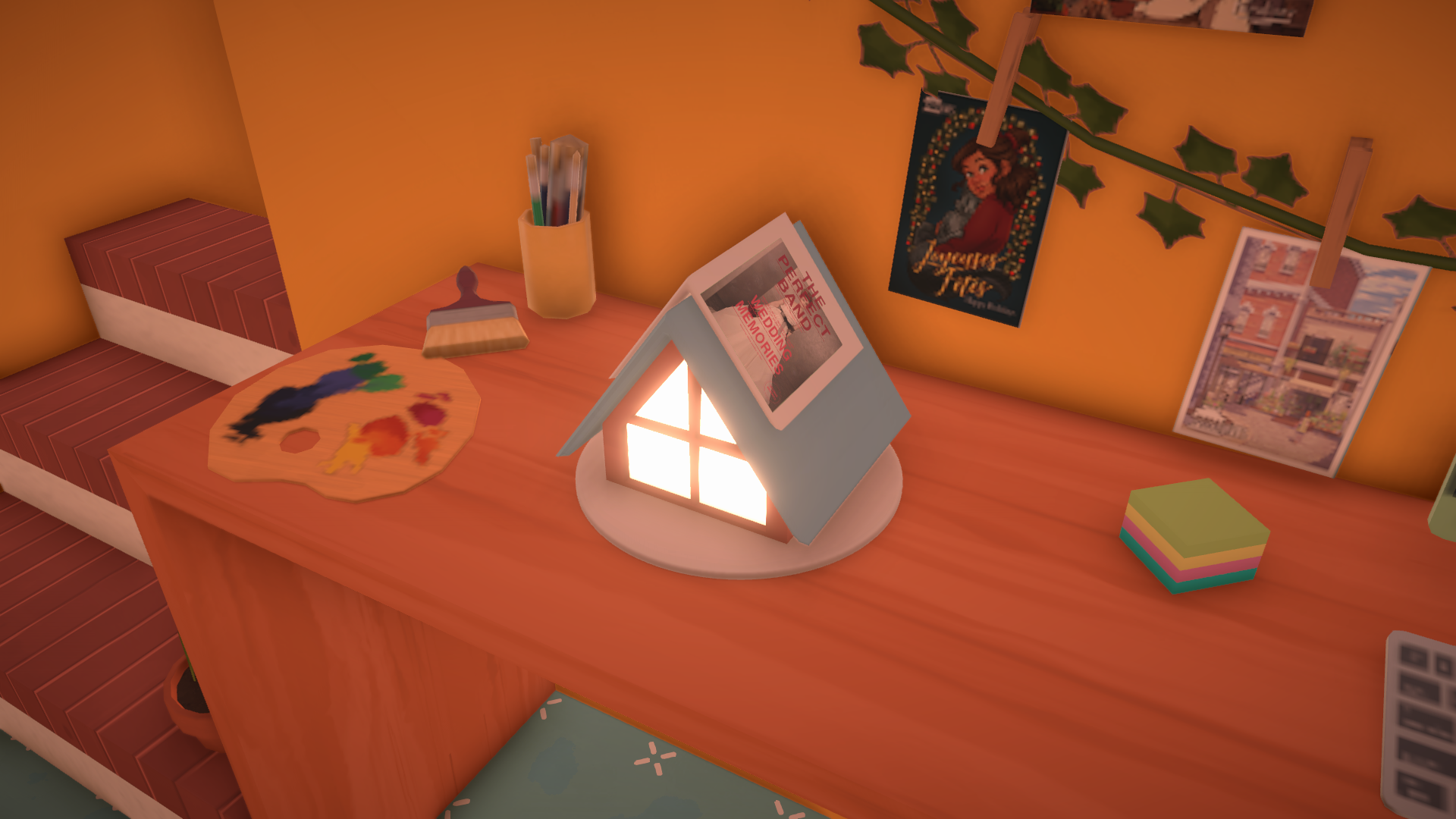 [Bear] Mini House Desk Lamp image 1
