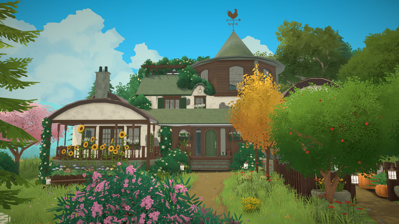 White Rose Hideaway - A Ghibli Inspired Home (Unfurnished) image 1