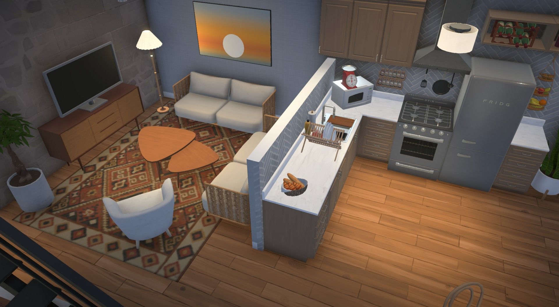 Simple modern town house <30K image 6