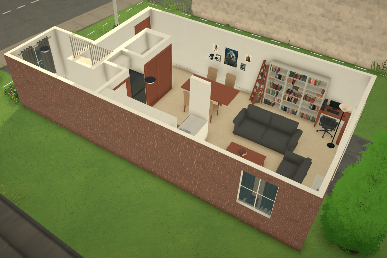 Lofted Starter Home w/Skylight image 3