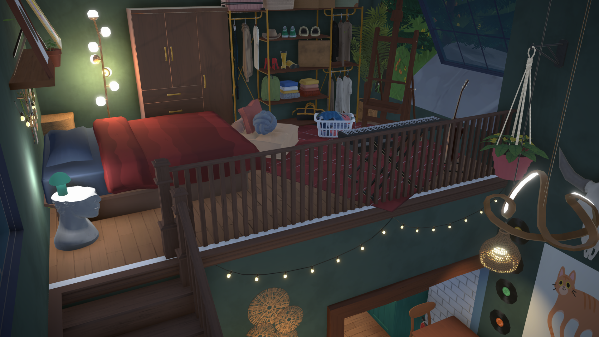 Lush Forest Loft - 1 bed image 4