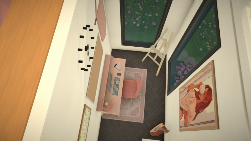 Modern Pink Cabin image 7