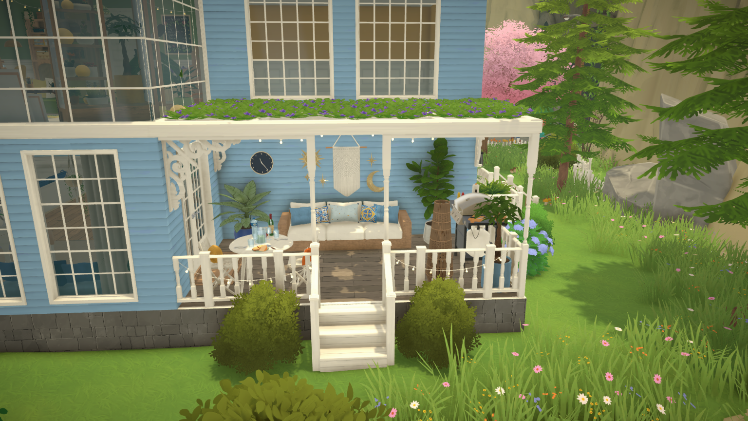 [FlaviaForesta] Light blue modern cottage image 16