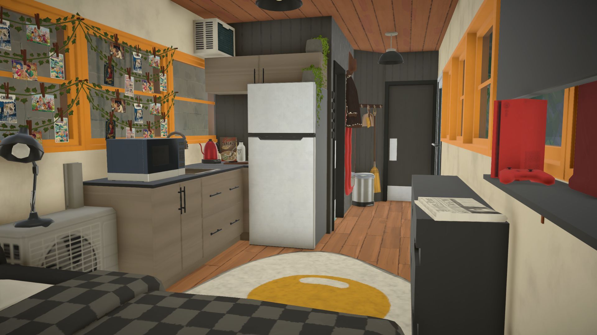 Tiny House in School Bus image 8