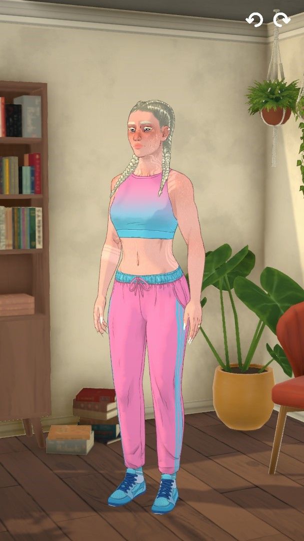 Cyberpunk Girl with Tattoos image 4