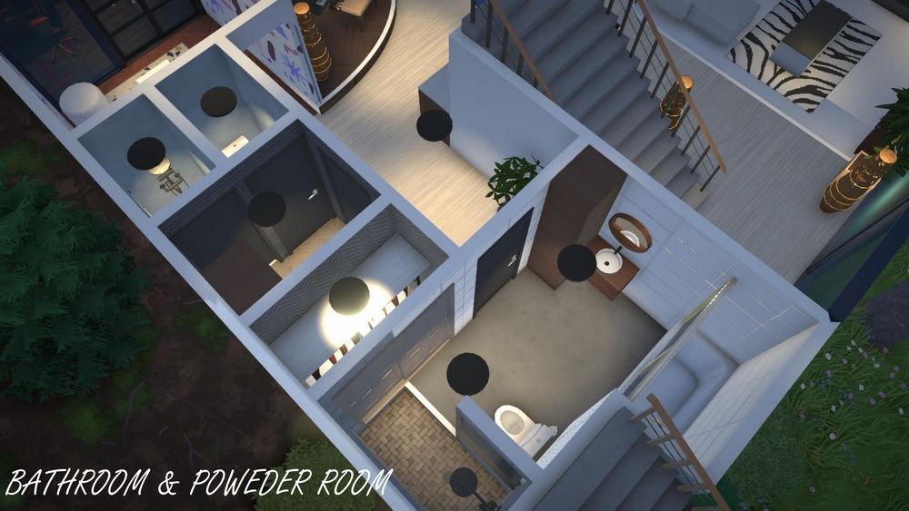 [Vanilla] Cozy Box Modern Contemporary / Modern Tropical Hillside House / Villa image 23