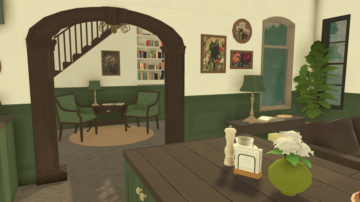 Cozy Dark Academia House image 4