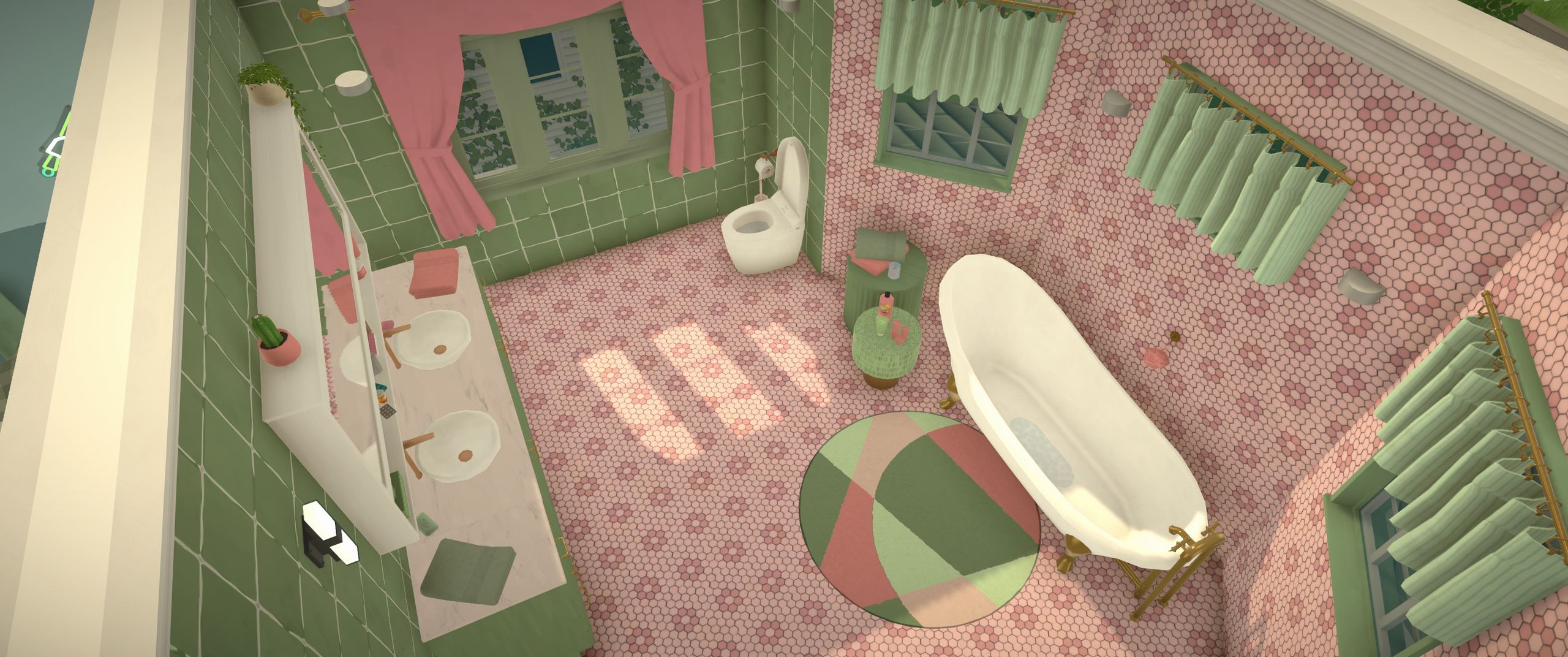Pink- Green Dream House image 8
