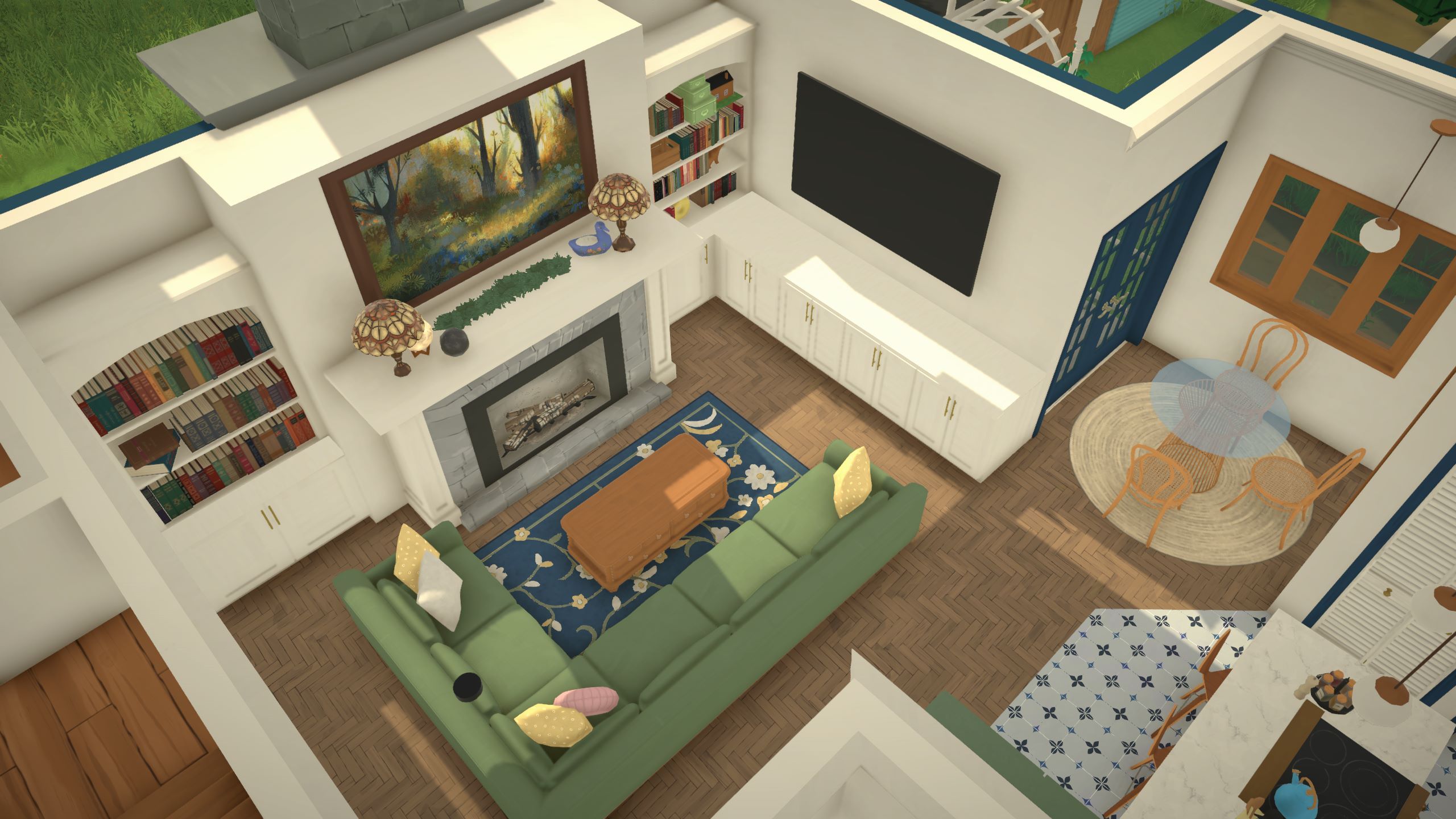 Sweet Blue Stone Family Home image 5