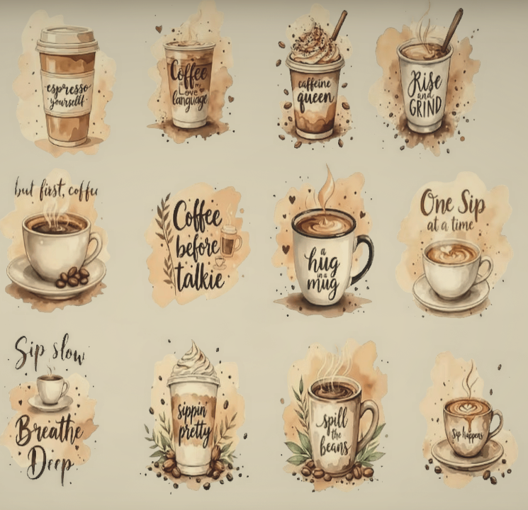 [NR] Coffee Kiosk Decals image 1