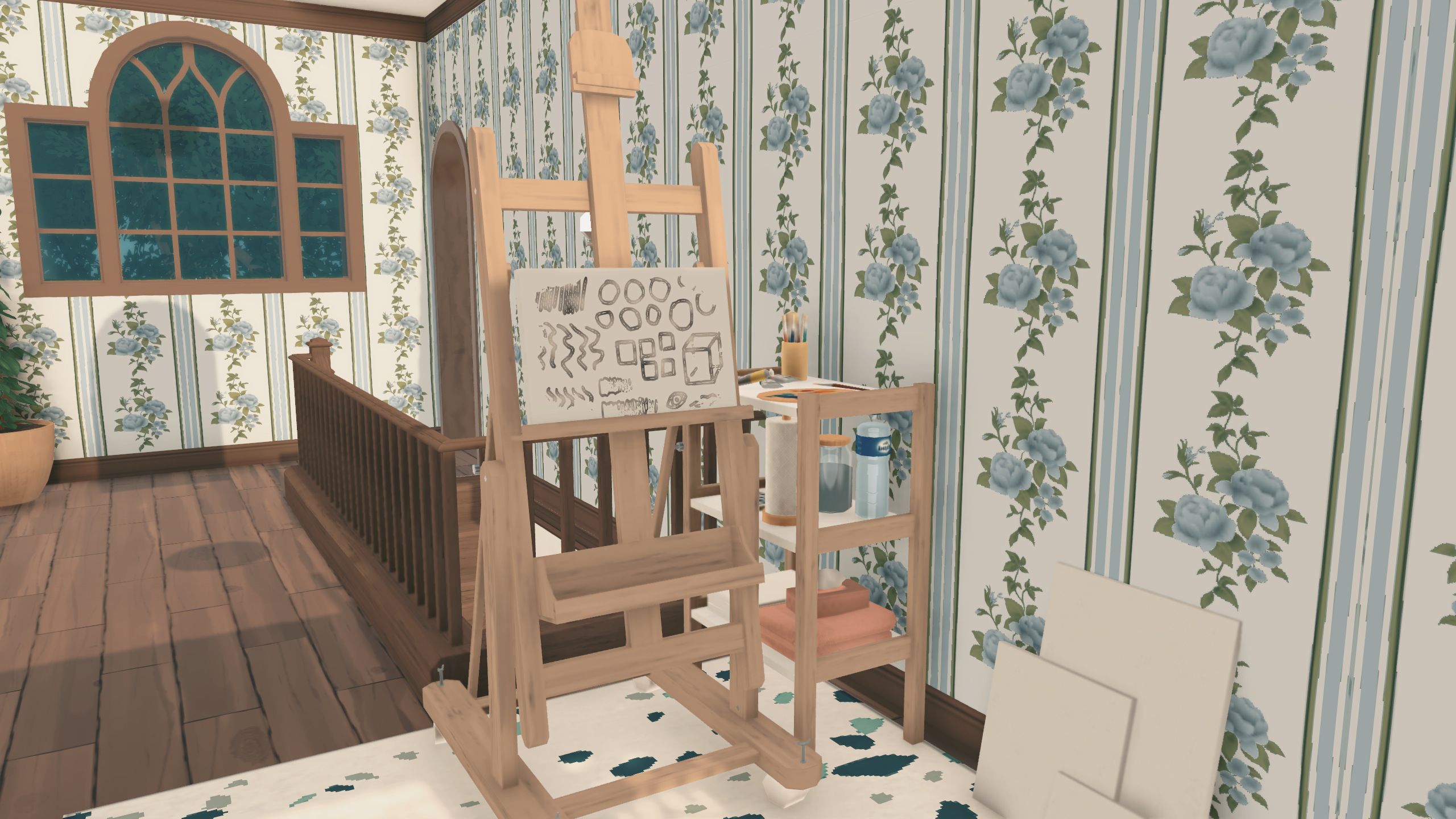 Whimsical Fairytale Cottage - (Playtested Single Para Build) image 5