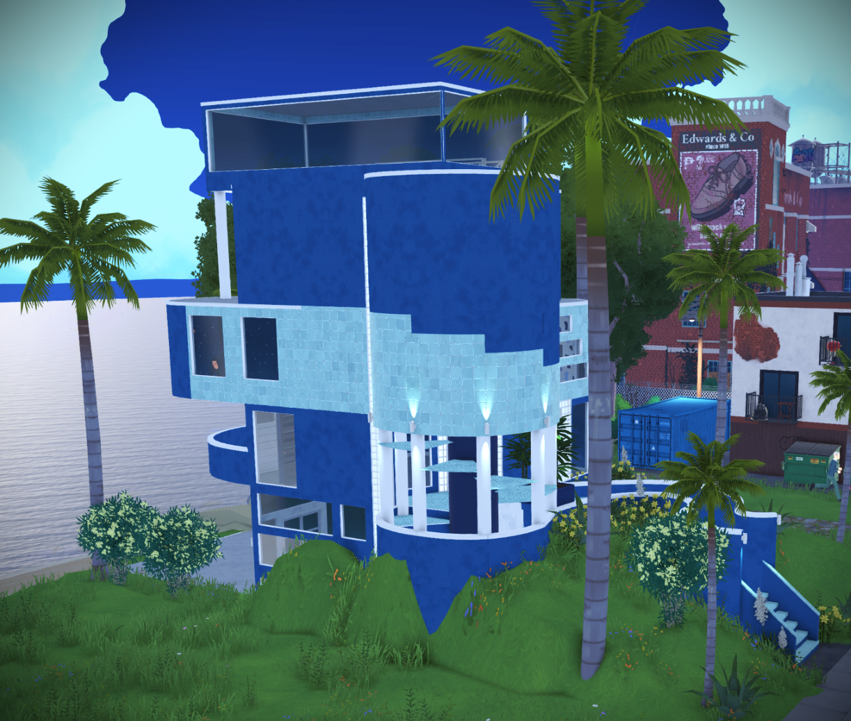 Contemporary Streamline Moderne Style Beach House - Unfurnished image 4