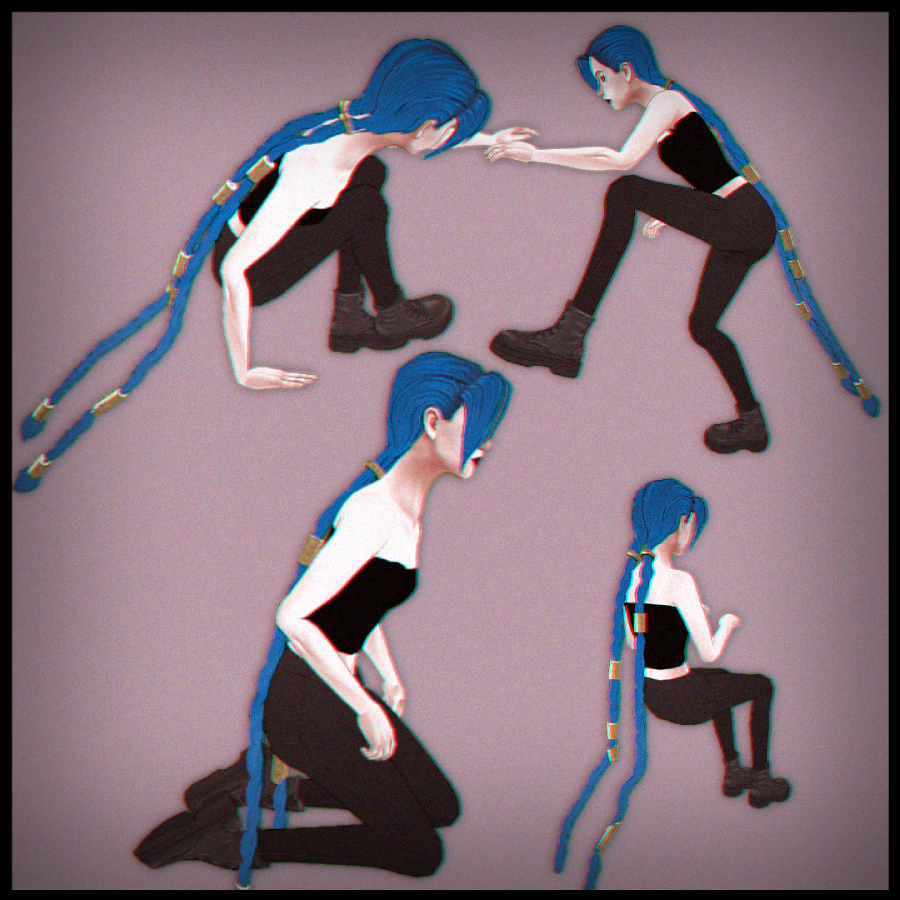 [Moons] Jinx Hair image 4