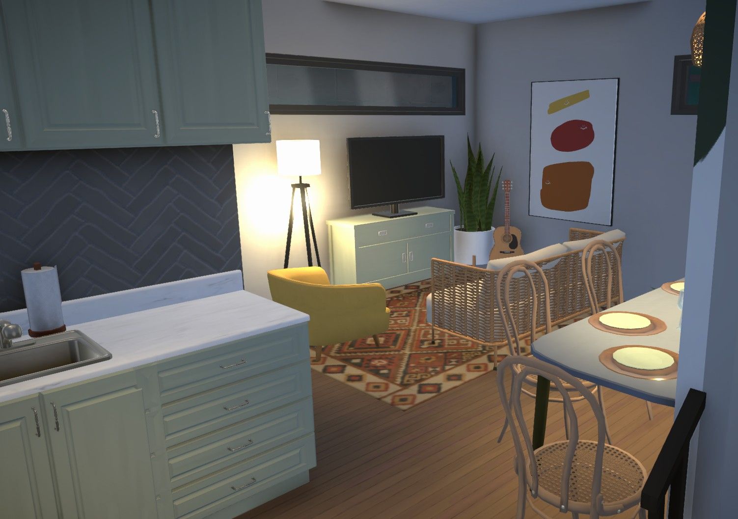 Super simple modern townhouse <20K image 3