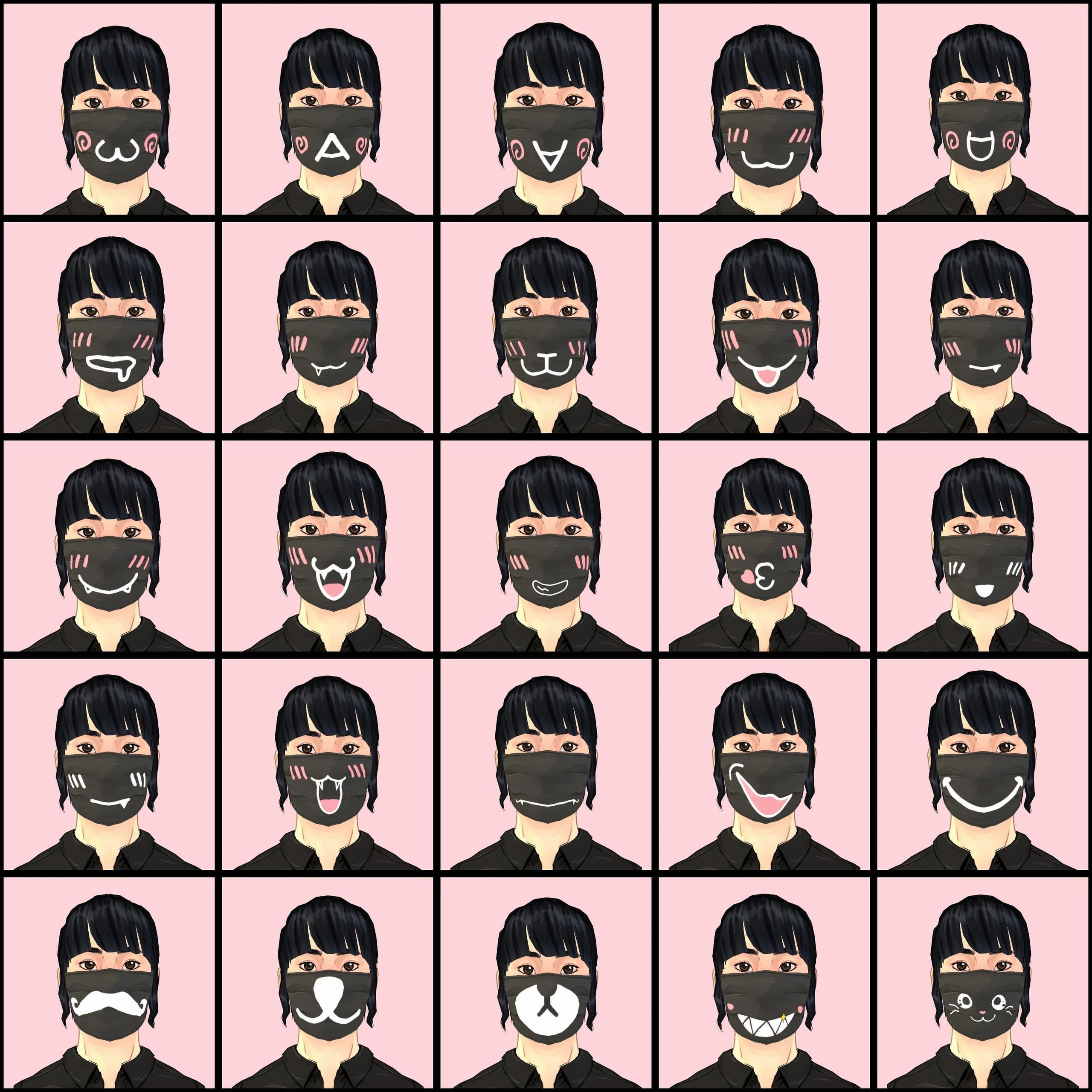 [stayzeee] Kawaii Face Masks image 2