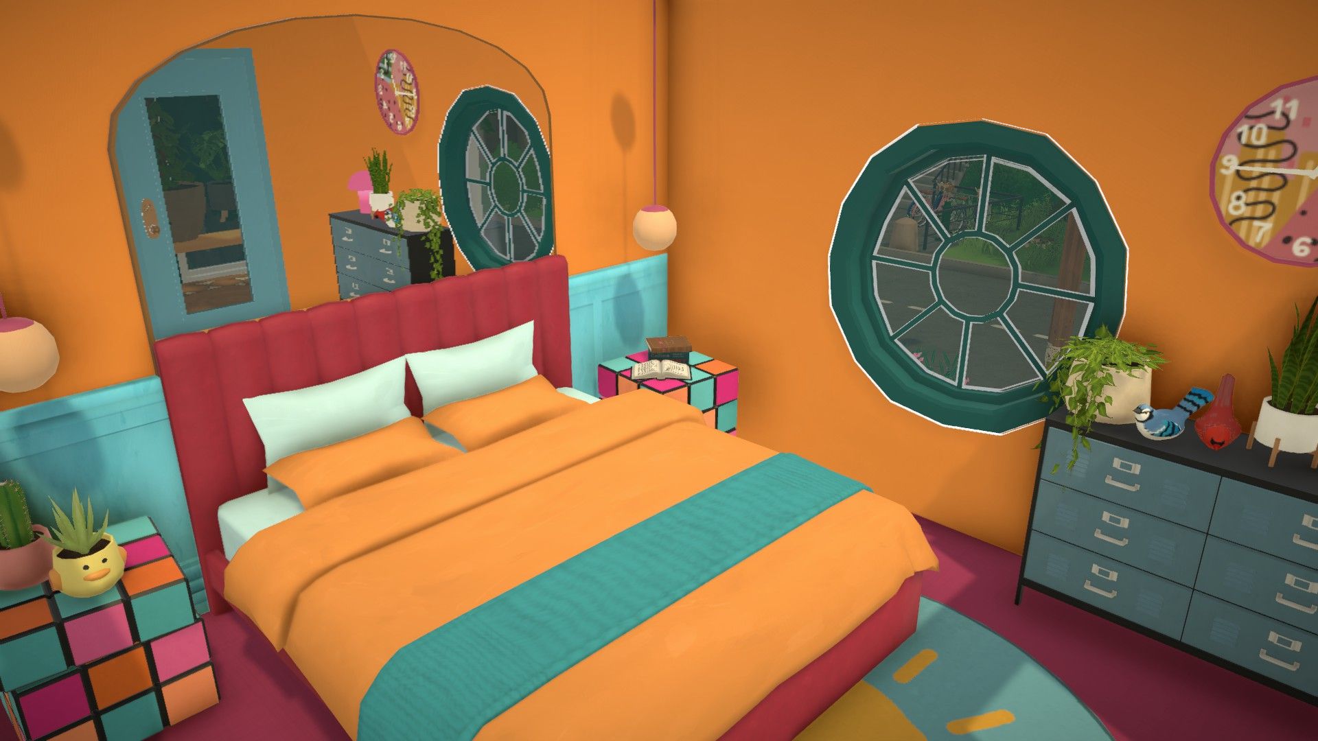 Colorful house image 8
